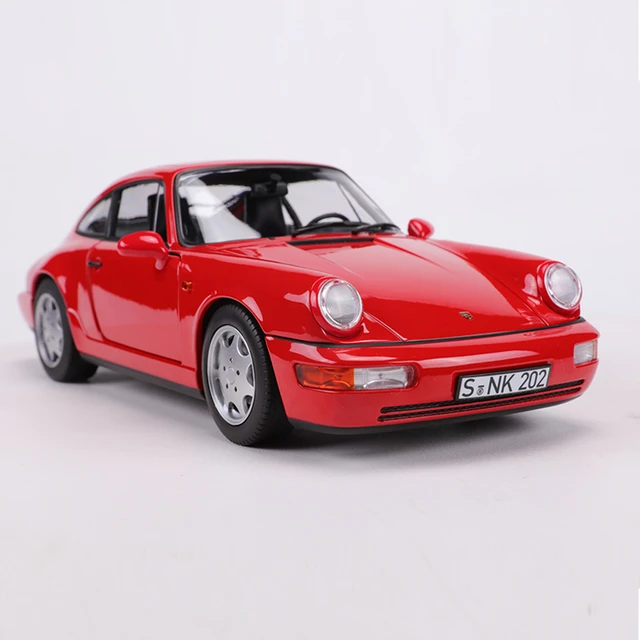 NOREV 187320 Escala 1/18  PORSCHE 911 964 CARRERA 2 COUPE 1990 RED