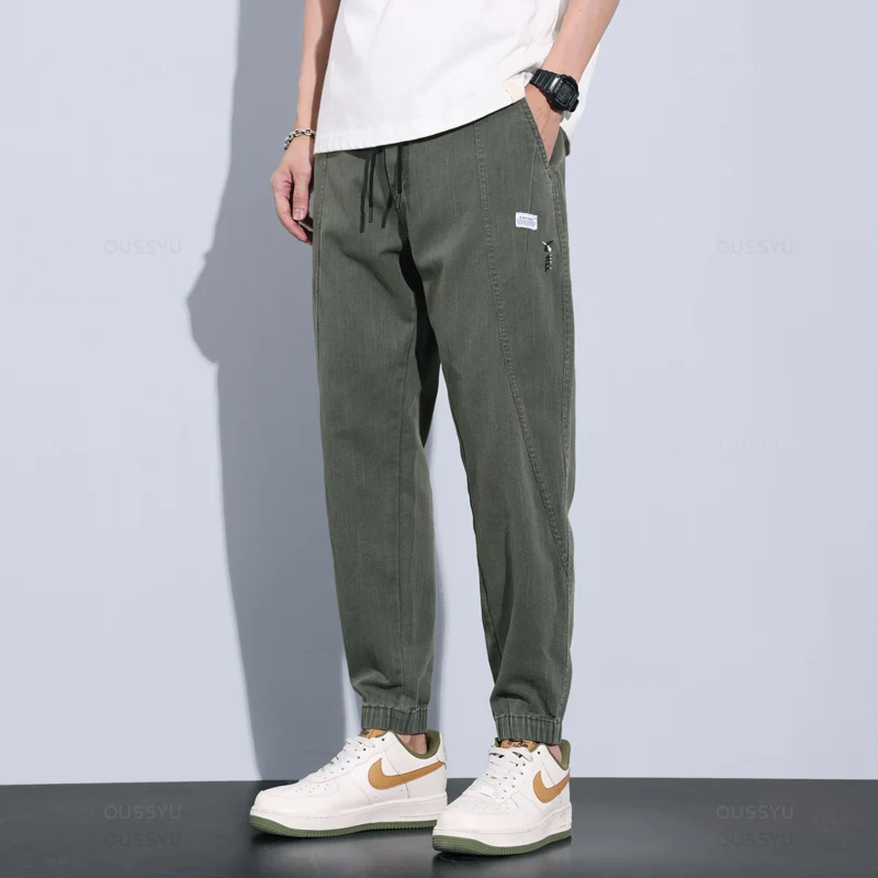 Pantalon De Jogging Homme Harem Harajuku - Large, Cheville - Taille M/L