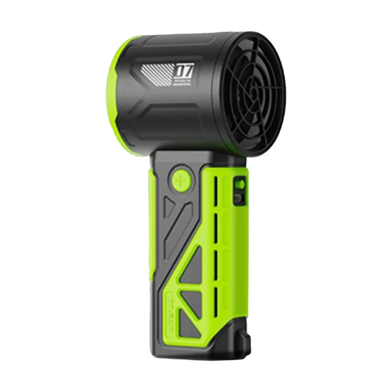 

Hand Fan Handheld High-Speed Fan, Turbo Violent Small Wind Cannon, Portable Outdoor Fan With Infinite Speed Control