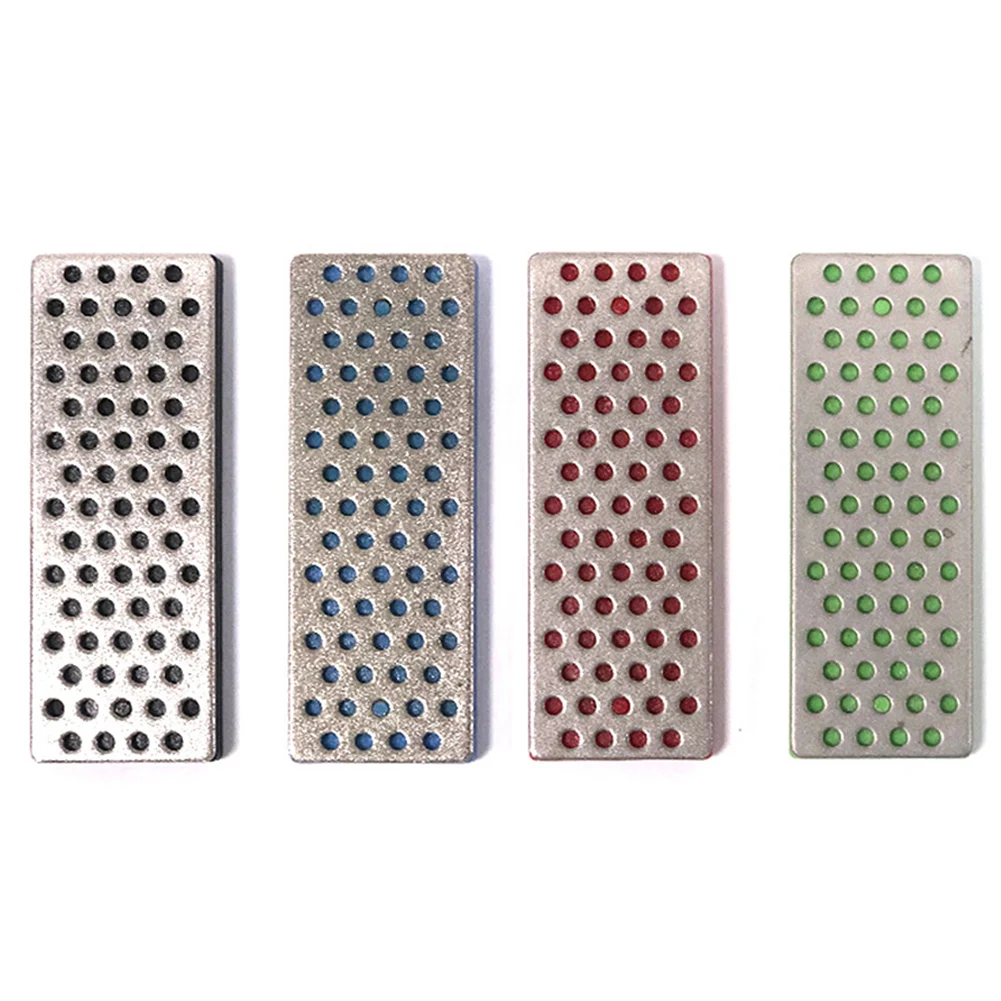 Ski Maintenance 70x25x4.4mm File Kit Edge Beveling Metal Material Mirror Polish Multiple Grits Smooth Finish 4 Piece Set 2