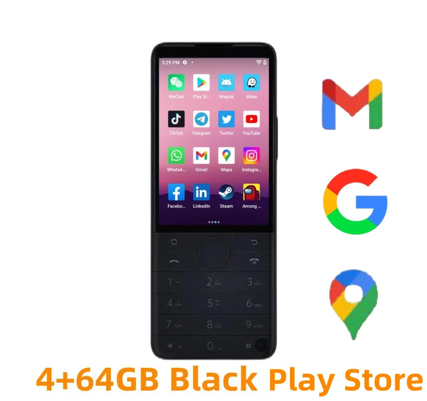 タッチスクリーン付きF22 Pro DuoqinPhone,Android 12スマートフォン