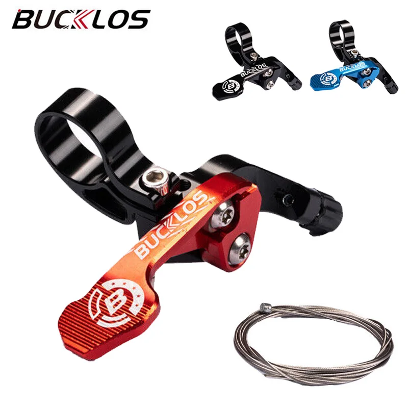

Капельница для сиденья велосипеда BUCKLOS, дистанционный рычаг, регулируемая трубка для сиденья с пипеткой, велосипедный Телескопический контроллер для зажима руля 22,2