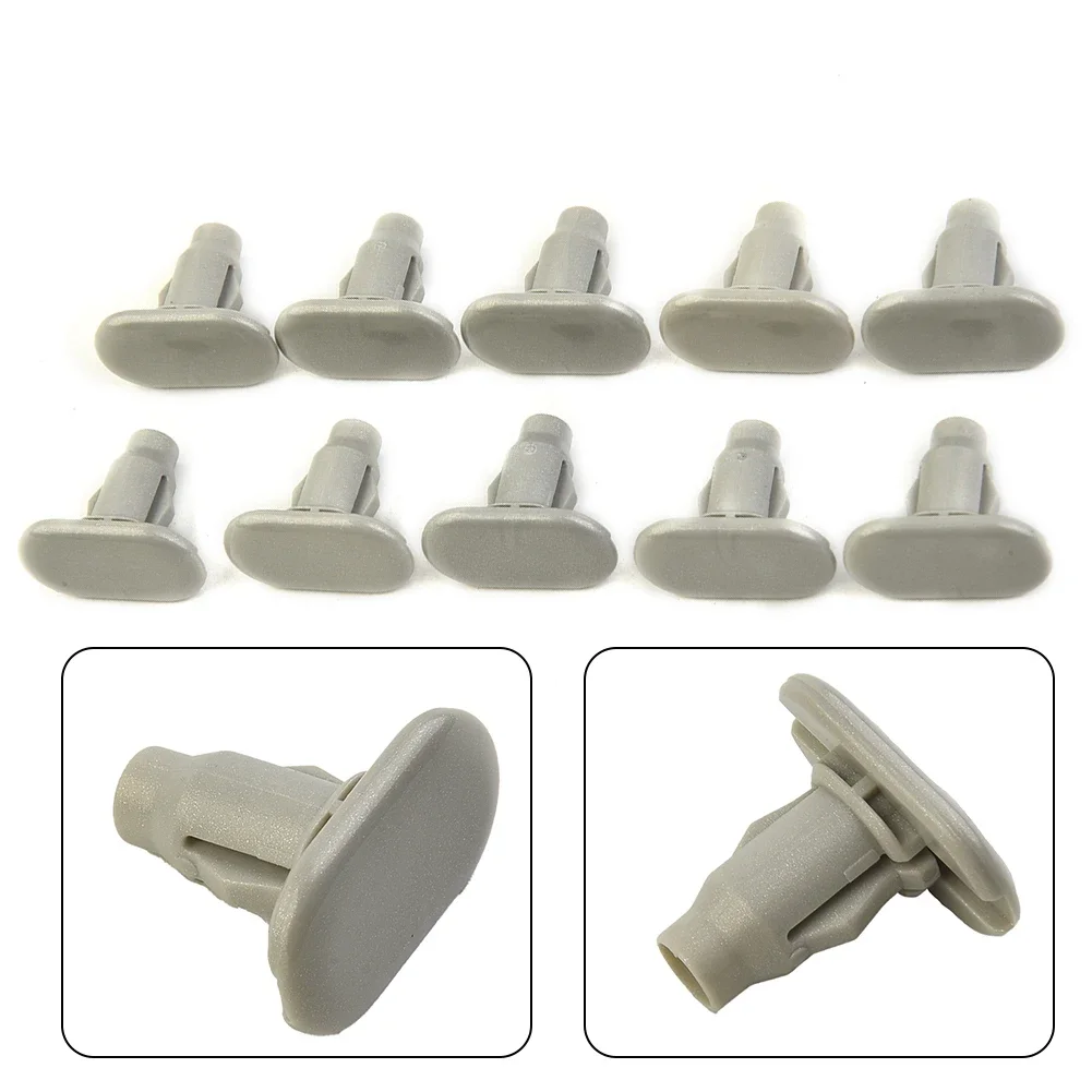

Practical Brand New Durable Rocker Moulding Clips Accessories Clips Gray New Replacement For Lexus GX470 Moulding