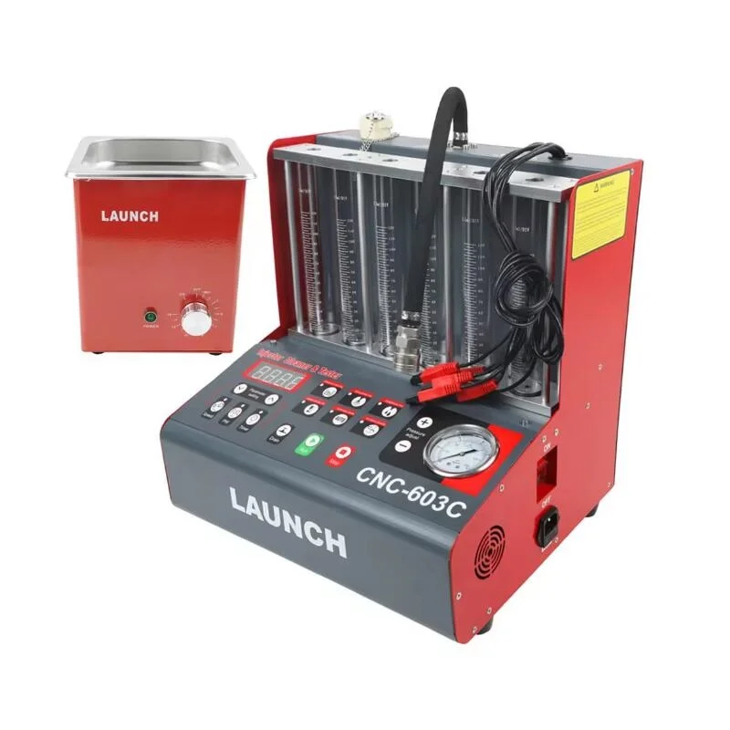

Очиститель автомобильного инжектора Launch CNC603C, оригинальный запуск, ЧПУ 603C, ультразвуковой пусковой инжектор, Очистительная Машина