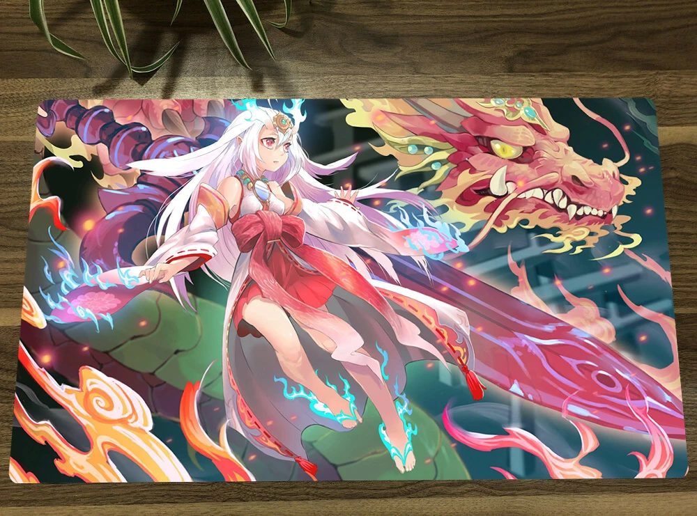 Yugioh Kurikara The Immobile Avatar Tcg Mat Gioco Di Carte Collezionabili Tappetino Da Gioco Ccg Tappetino Per Mouse In Gomma Tavolo Da Scrivania Tapp