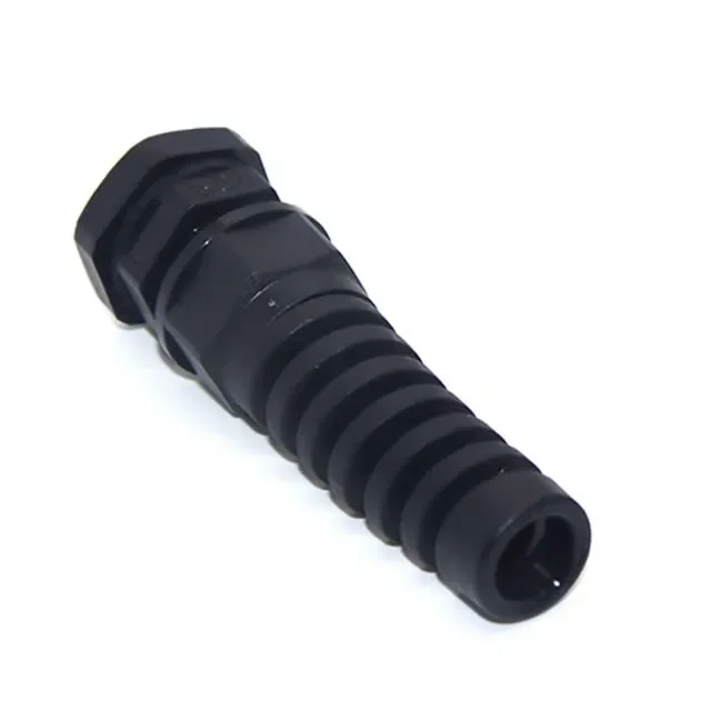 PG7 PG9 PG21 Nylon Cable conduit Gland 3-6.5 thread wire gland Plastic Flex Spiral Strain Relief cable connection