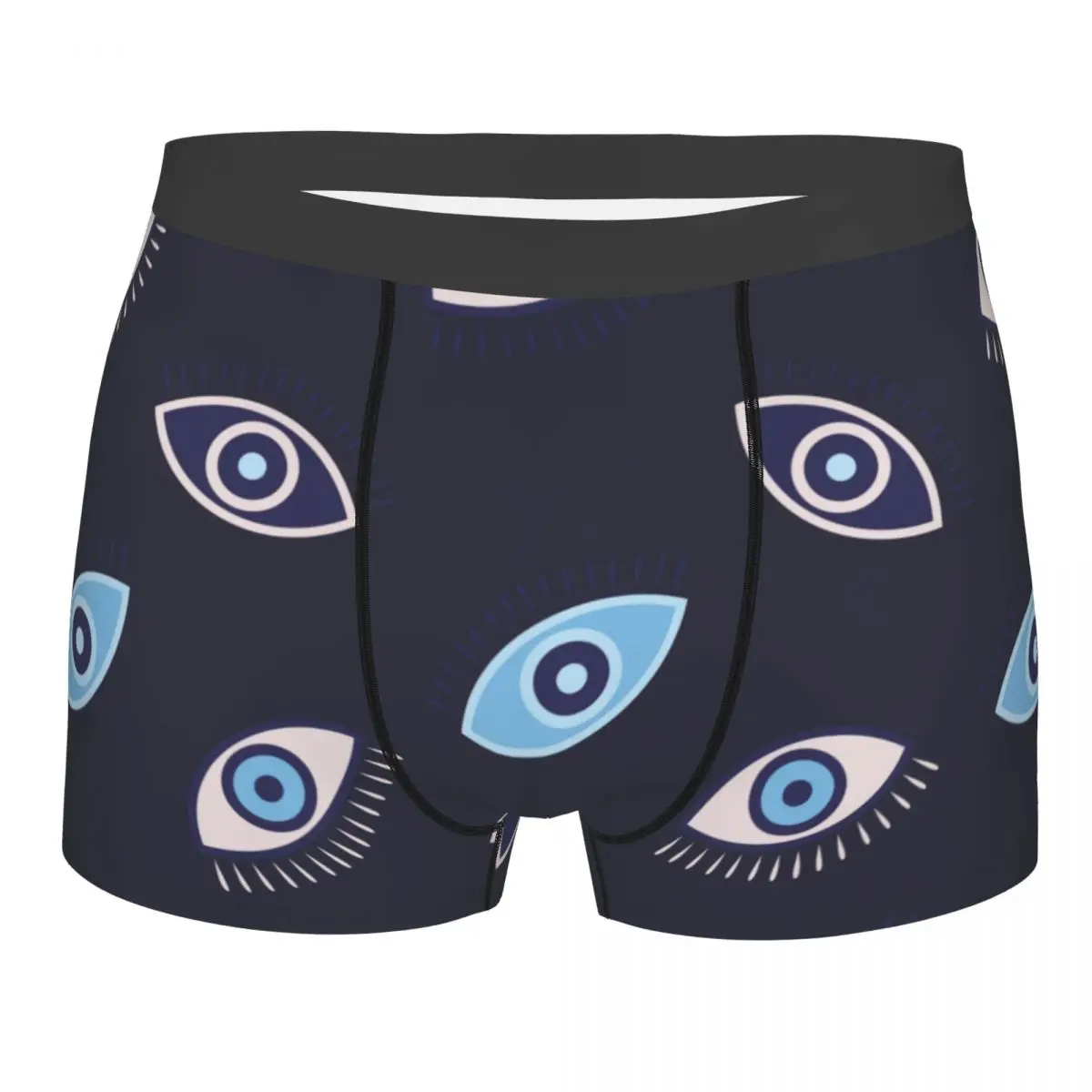 

Eyes Fantasy Men Boxer Briefs Underpants Pattern Texture Painting Highly Breathable High Quality Sexy Shorts Gift Idea