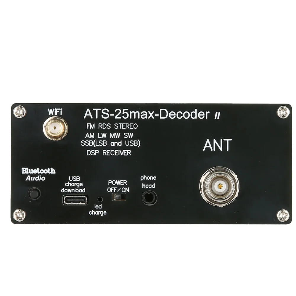 업그레이드 버전 4.17 ATS-25max _ 디코더 Ⅱ 블루투스 오디오 지지대, 50ohm, 내장 밴드 패스 필터 회로
