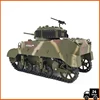 New Warehouse Soldier US Stuart M5A1 RC Tank Military Simulation Tank Model Assembly G2080 Toy Adult Boy Toy  COOLBANK MODEL 2