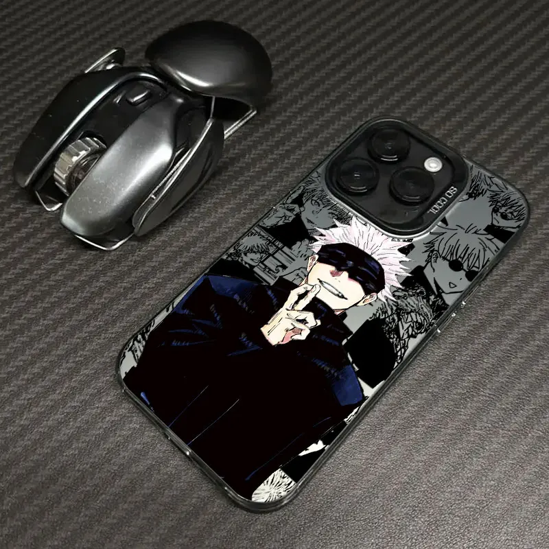 Jujutsu Kaisen Sukuna Gojo Satoru Anime Protective Phone Case - Anti-Fall Cover