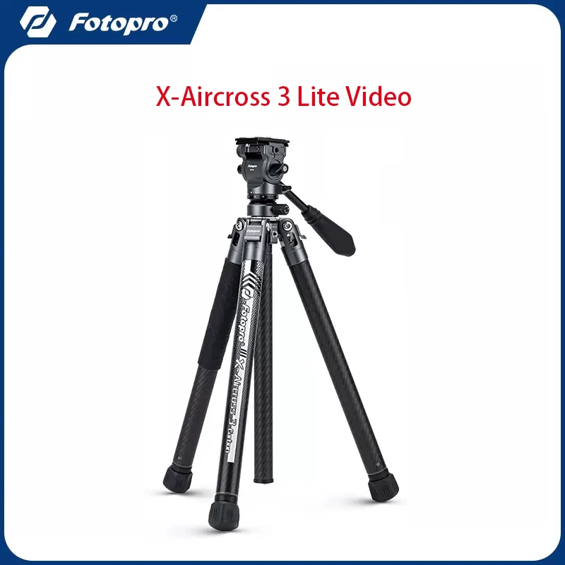 Fotopro X-Aircross 3 カーボンファイバー拡張可能な三脚軽量