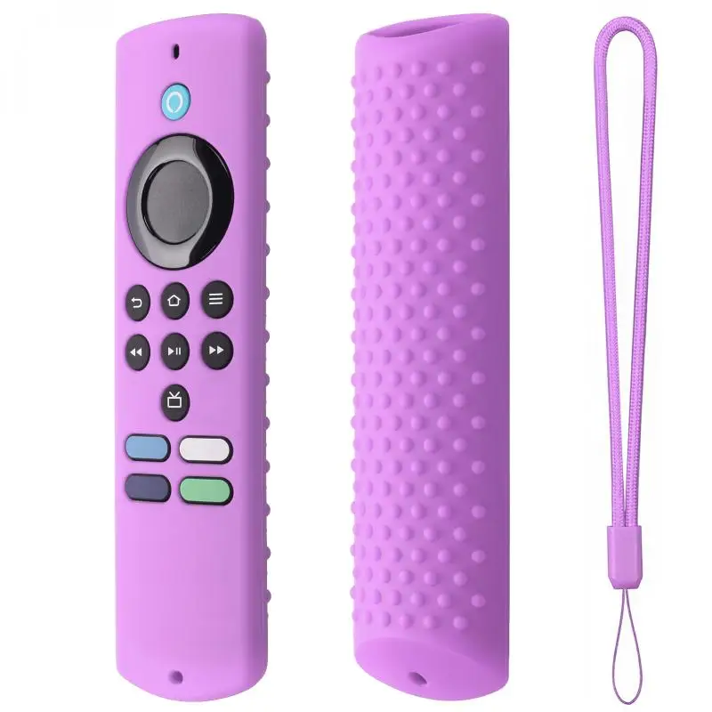 Silicone Remote Cover Remote Control Silicone Protective Case For Fire TV Stick Lite Shockproof Remote Control Replacement Cover