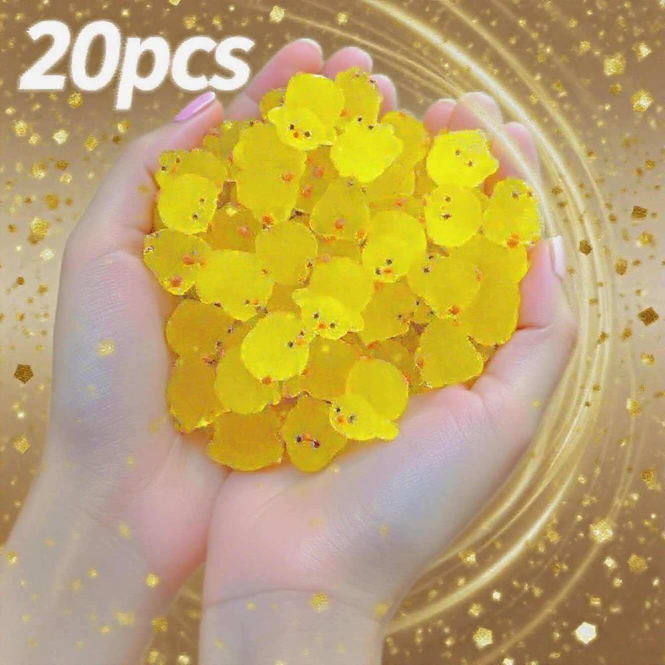 20 cute yellow fat chicken desktop ornaments kindergarten gifts small gifts resin decorative mini ducks