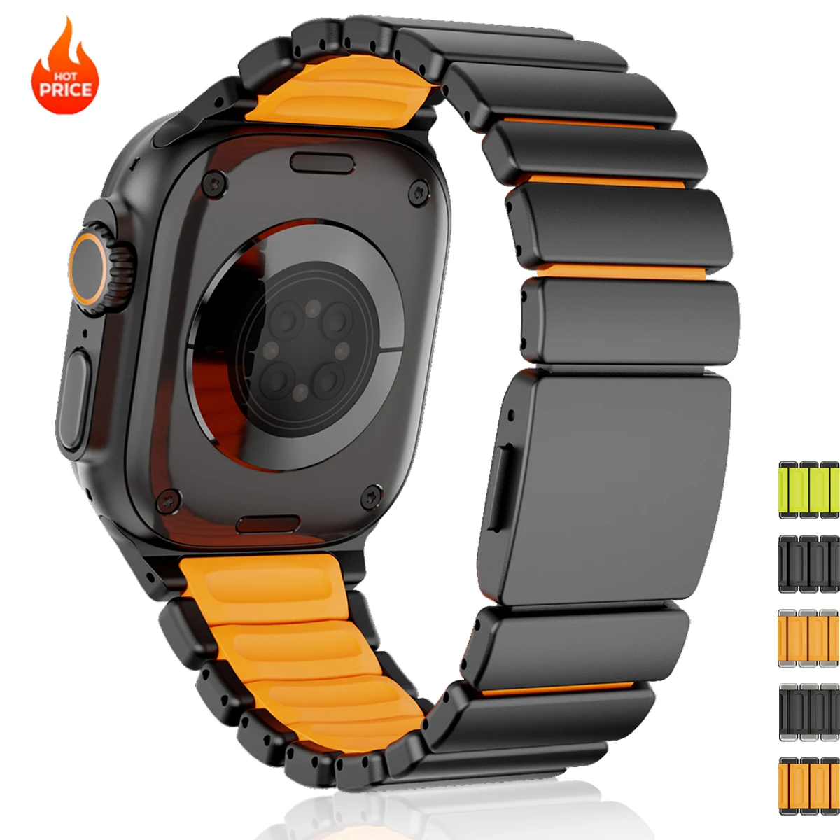 Luxury Metal Magnetic Titanium/Stainless Steel Watch Strap