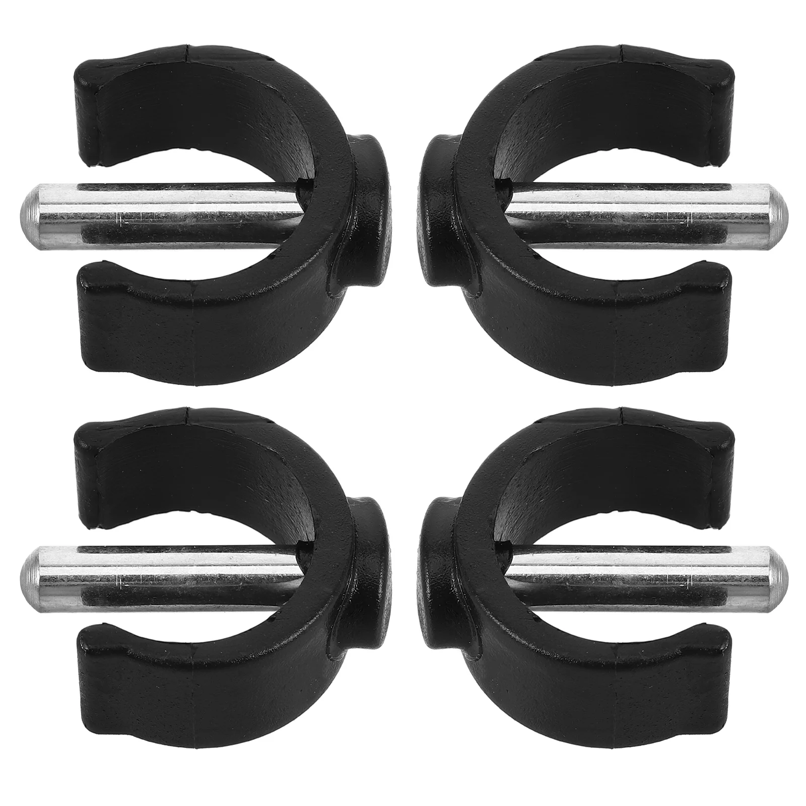 Walking Cane 4 Pcs Walking Aid Accessories Cane Holders Toilet Refill Tube Clip Fastener Garbage Crutch Wheelchair Fixation Abs Bracket