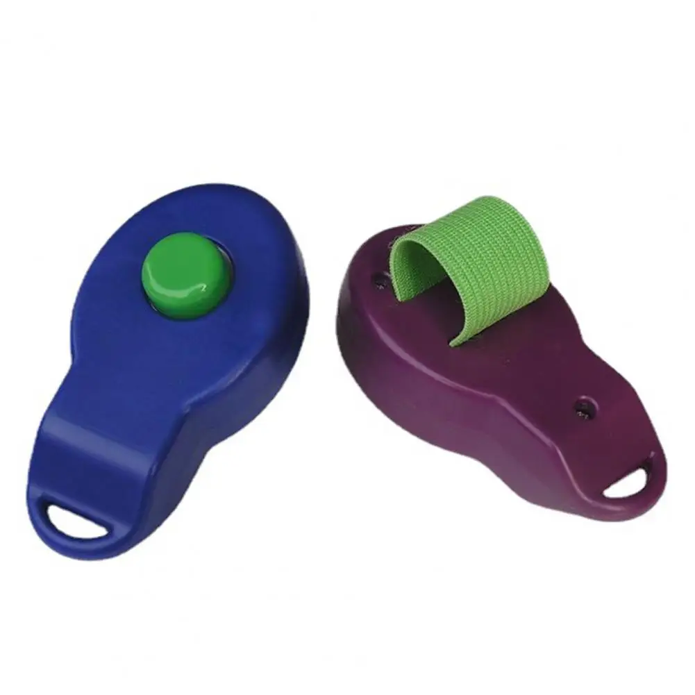 Dog Training Clicker Elastic Band Pet Cat Dogs Click Trainer Control Dog Deterrent Trainer Clicker Behavioral Training Tool dog supplies