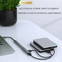 USB 3.0 Hub USB Hub 3.0 USB Splitter 7 Port Multiple Expander Type C Hub OTG Adapter for Laptop PC Hard Drive Mouse Keyboard - Image 3