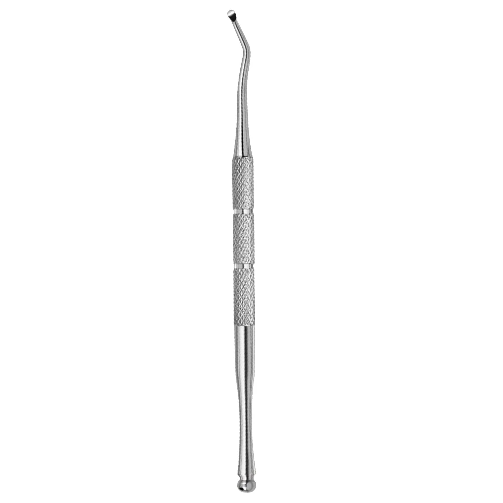 Manicure Nail Cleaning Stick Dual End Toenail Ingrown Correction Tool Nail Art Nail Care Tool Stainless Steel for Nail Cleaning