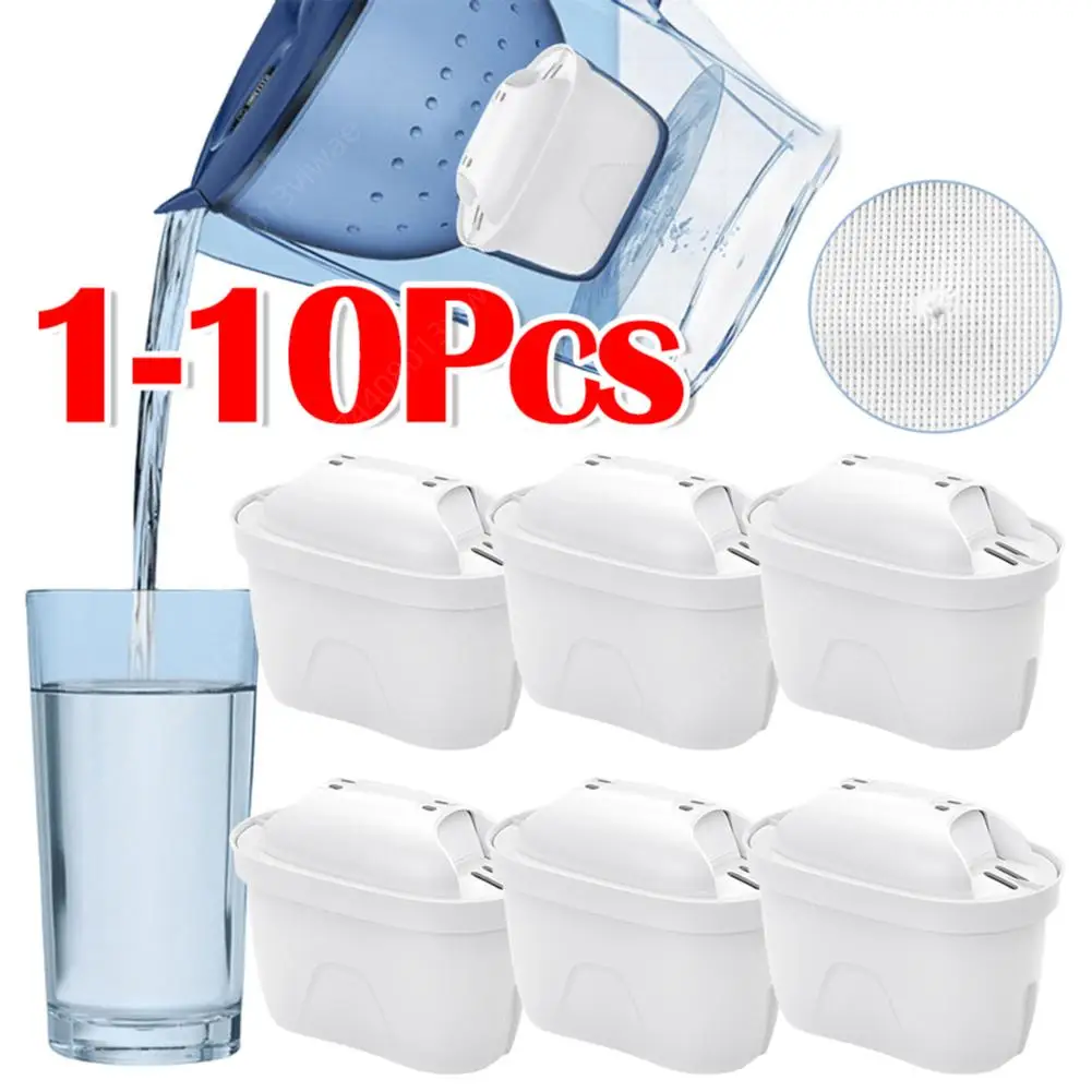 Water Filter Water Pitcher Filter Removes Fluoride Chlorine Pure Pitchers for Faucet Drinking 1-10pcs