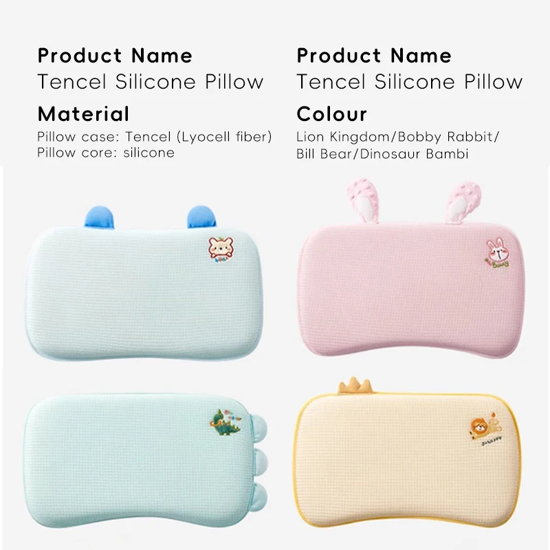 AIBEDILA Baby Pillow For Newborn Children Protective Hollow Pillows Neck Spine Protection Sleep Pillow 2