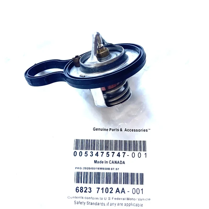 NBJKATO Brand New Genuine Engine Coolant Thermostat With Seal 05159157AA,68237102AA For Dodge Journey 2.7 Chrysler 300C