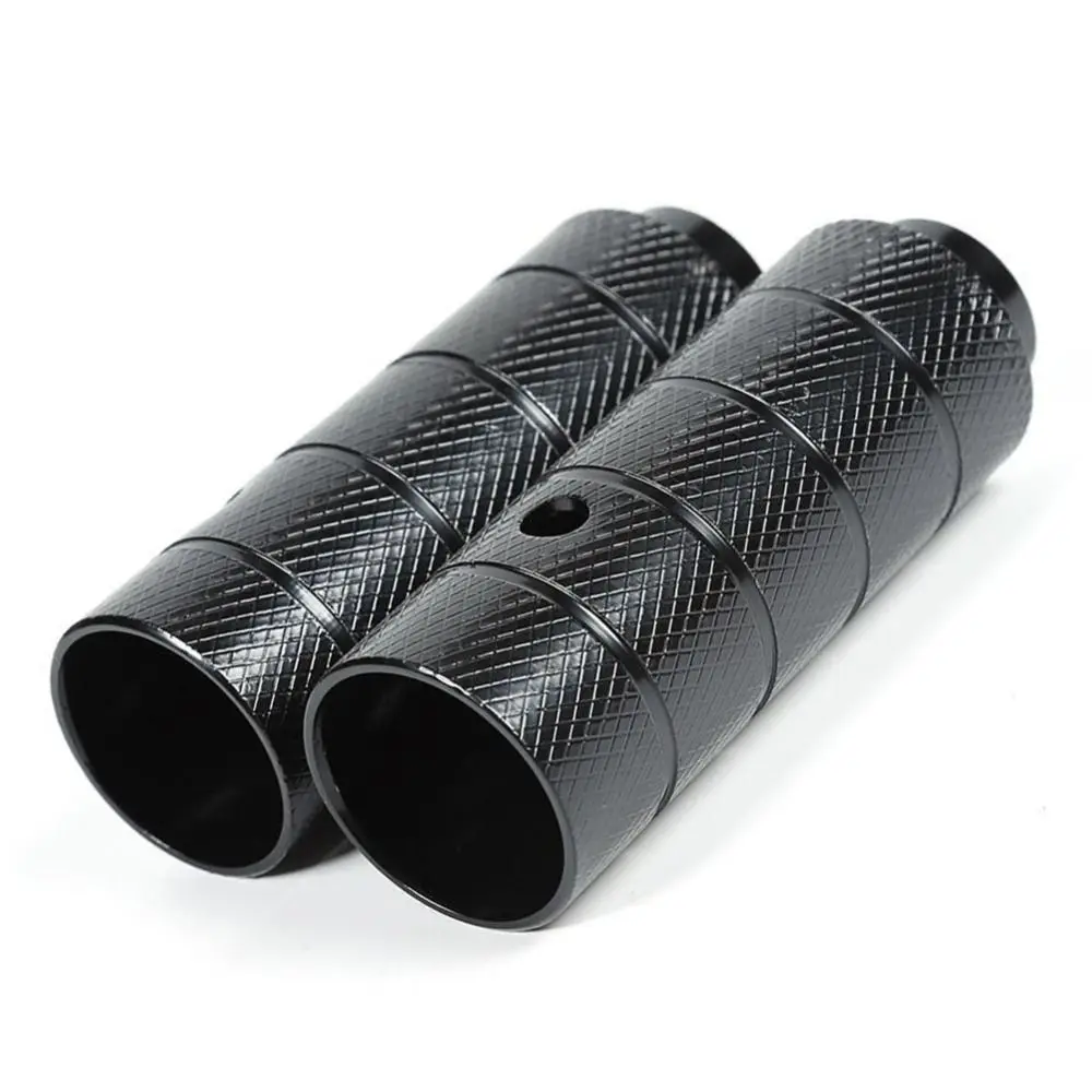 1 Pair Anti-Skid Bike Footrest Lever Axle Pegs Easy To Install Aluminum Alloy Bicycle Rear Footrest Pedals Weight-bearing