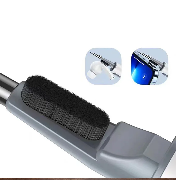 3 In 1 Earbuds Earphones Cleaner Kit Cleaning Pen Brush Headphone Case Cleaning Tools For Xiaomi For Huawei Dropshipping 6