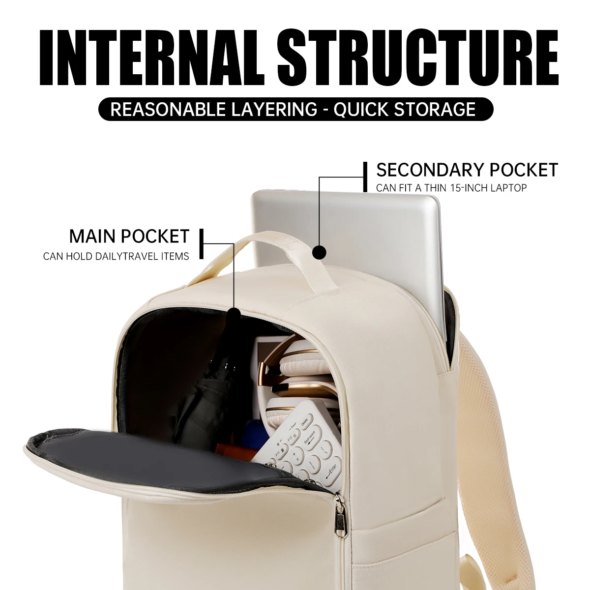 Backpack for Women 2025 New Simple Business Computer Backpack Outdoor Large Capacity Travel Bag Student School Bag for Boys