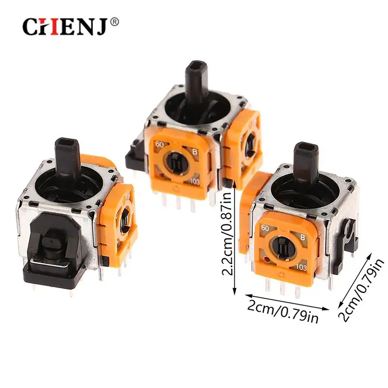 1 Pz 3D Analog Stick Sensor Module Controller Per Ps4 050 055 030 040 Controller Joystick Effetto Hall Per Ps5 Xbox One No Drift