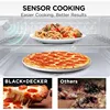 BLACK+DECKER EM044KB19 Over The Range Microwave Oven with One Touch, 1000 Watts, 400 CFM and Sensor Cooking, OTR 1.9 Cu.ft 4