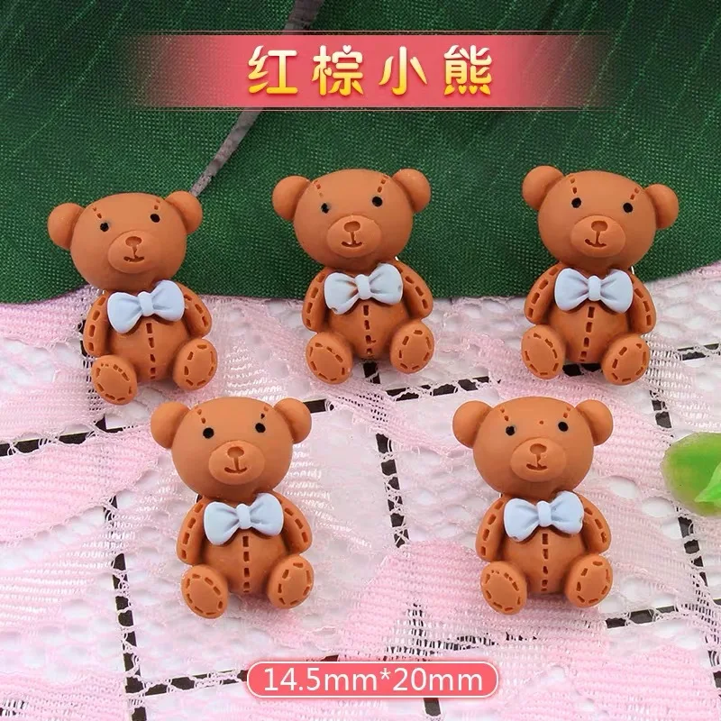 6PCS Tier Kinder Cartoon Baby Schöne Harz Tasten Für Kleidung Kind Strickjacke Mantel Pullover DIY Nähen Hand Holz – Detail 3
