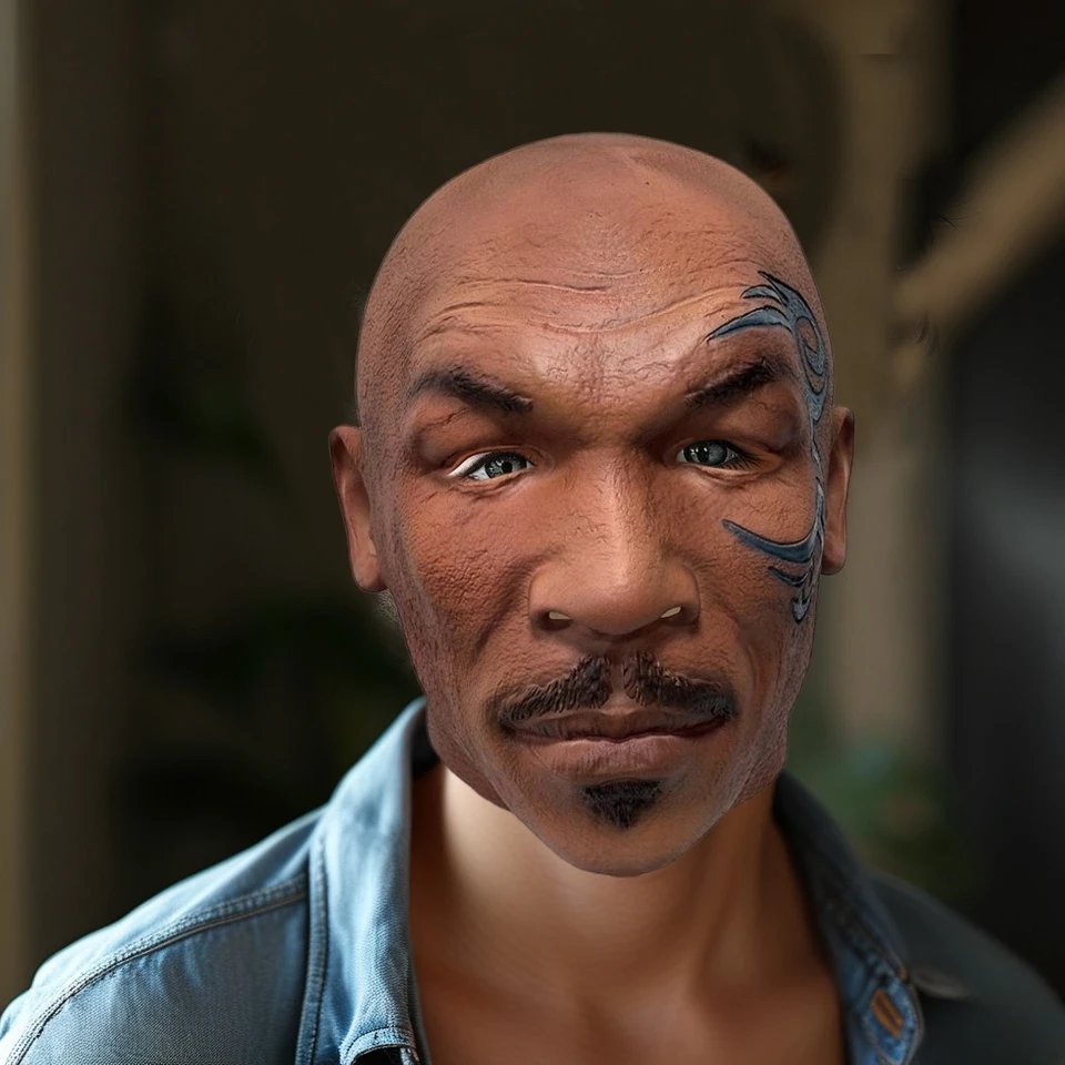 マイクタイソンコスプレマスク,ファンシードレス,パーティー