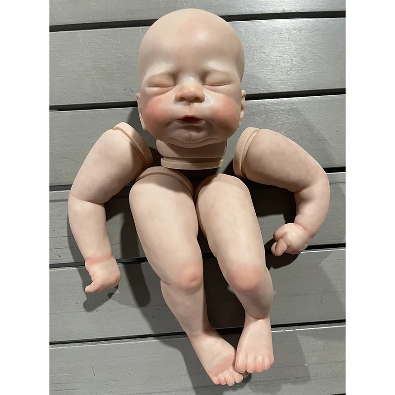 

FBBD 21inch Artist Painted Unassembled Kit Reborn Baby Doll Timathy Sleeping Baby 100%Hand Painted Toys for Children Dolls