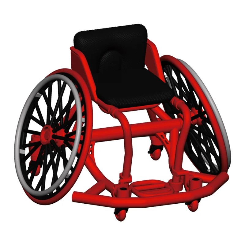 

Lightweight Aluminum Active Training Leisure Disabled Folding Tennis Basketball Dance Wheelchair