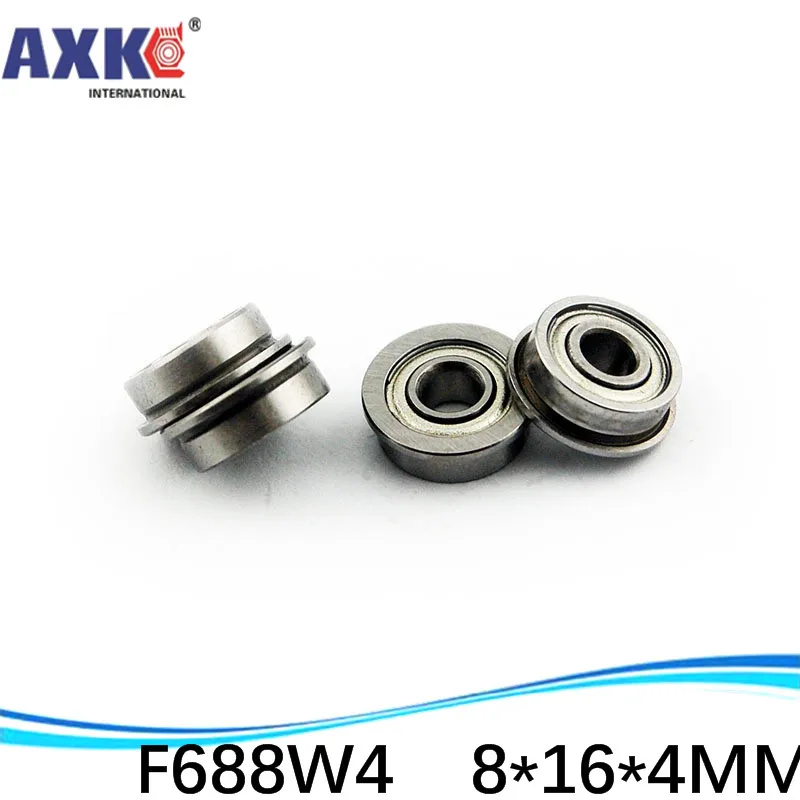 

10 шт., фланцевые подшипники F688W4 F688 OPEN SF688 ZZ W4 SF688W4ZZ F618/8ZZ 8*16*4 мм