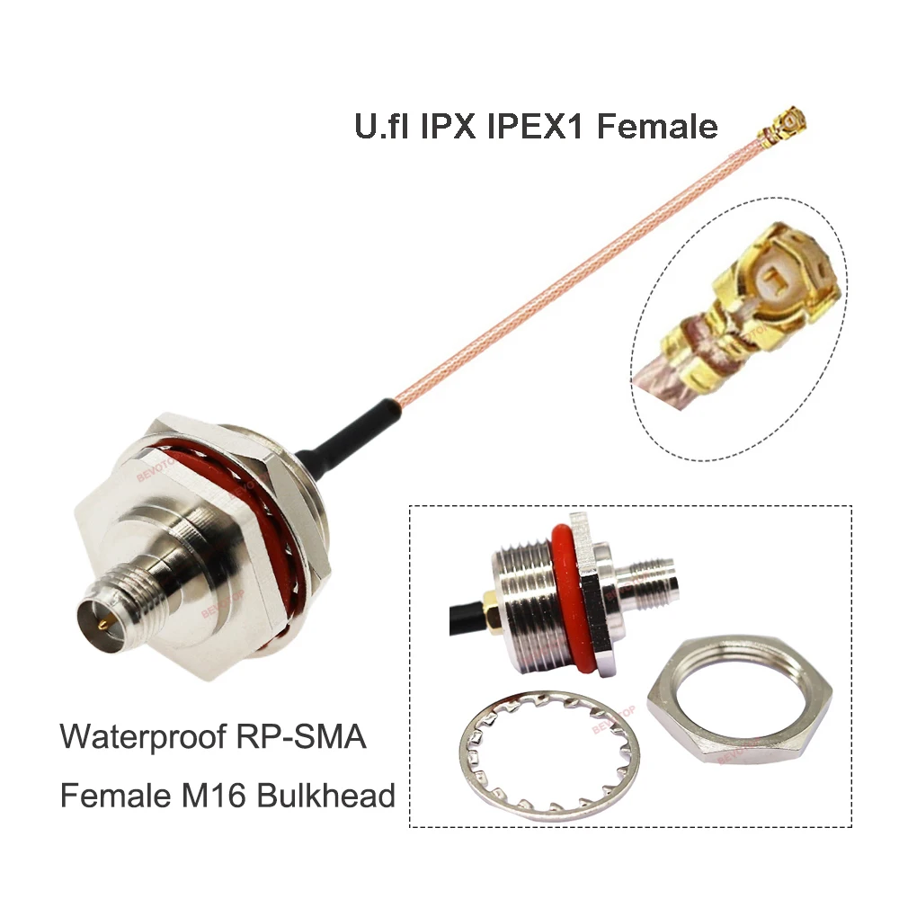SMA Fêmea para UFL, U. FL, IPX,