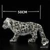 Snow Leopard High Fidelity Anime Cute Plushie Snow Panther Plush Toys Lifelike Animals Simulation Stuffed Doll Kawai Toy Gifts 2