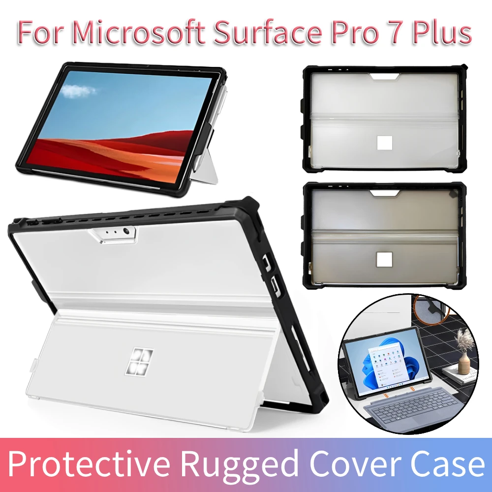 Versatile Case for Microsoft Surface Pro with Type Cover Keyboard Compatibility