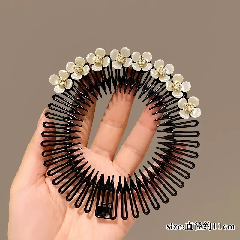 Round Hair Organizer New Korean Hair Comb HairClips for Girls Women Children Updo Headwear Girls Kids Women Hair Accessories 5