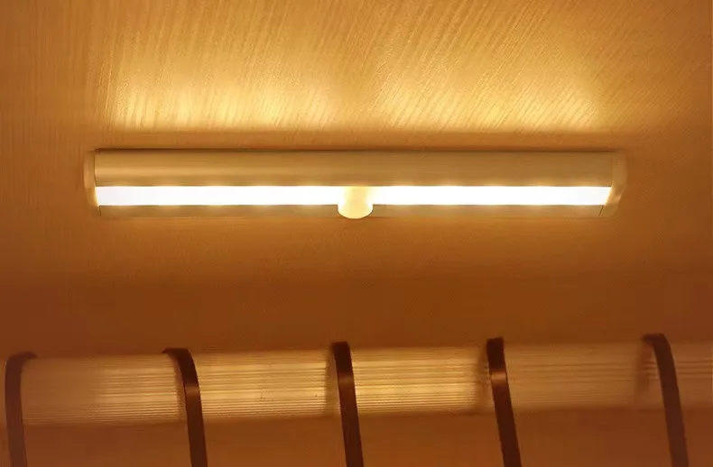 Description Picture 2 of itemLED Night Light Kitchen Under Cabinet Light battery power supply PIR Motion Sensor Closet Wardrobe Lamp Staircase Night Lights