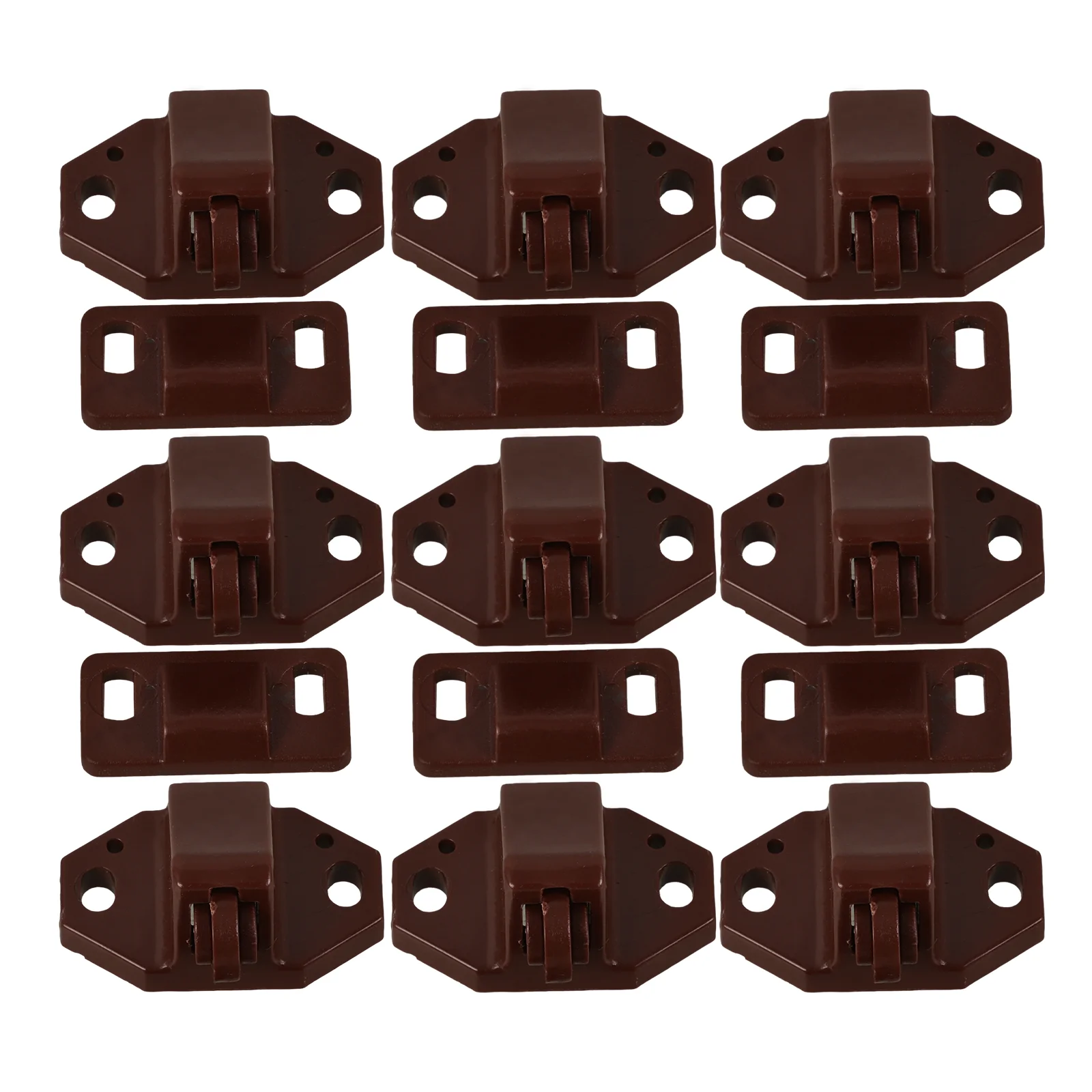 20 Pcs bead door clip buckle screen latches and catches ball cabinet plastic for interior doors roller shutter closer door catches