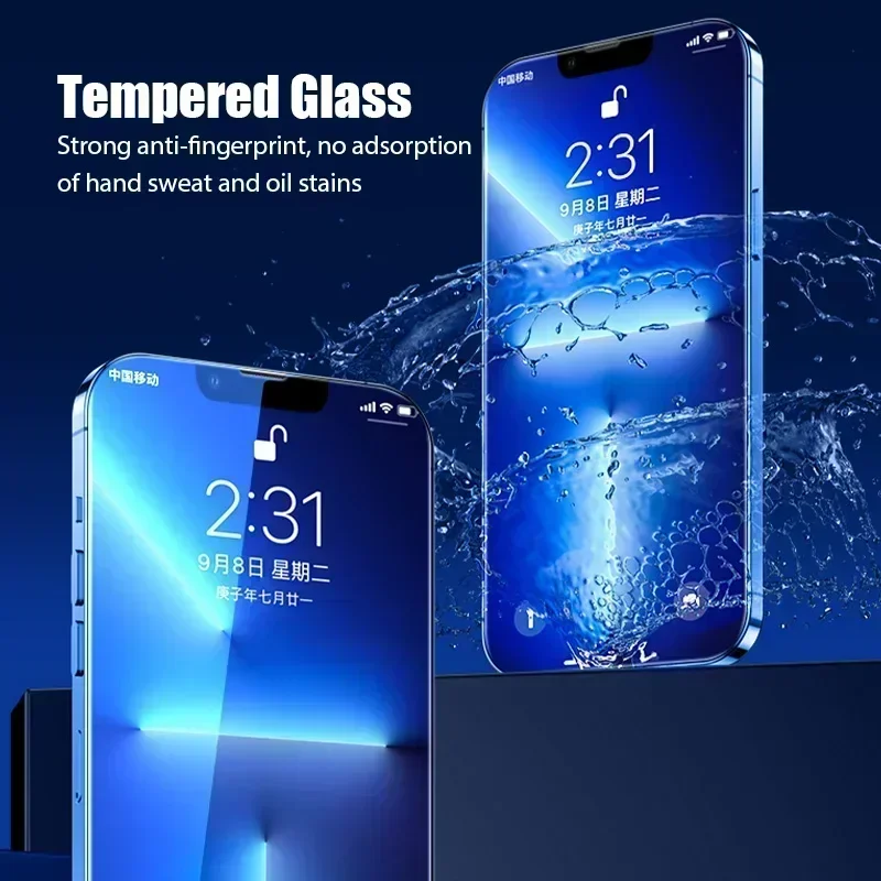 5 шт. закаленное стекло для iPhone SE 2022 2020 15 14 13 12 11 Pro Max Mini Защита экрана для iPhone 8 7 6S Plus X XR XS Max