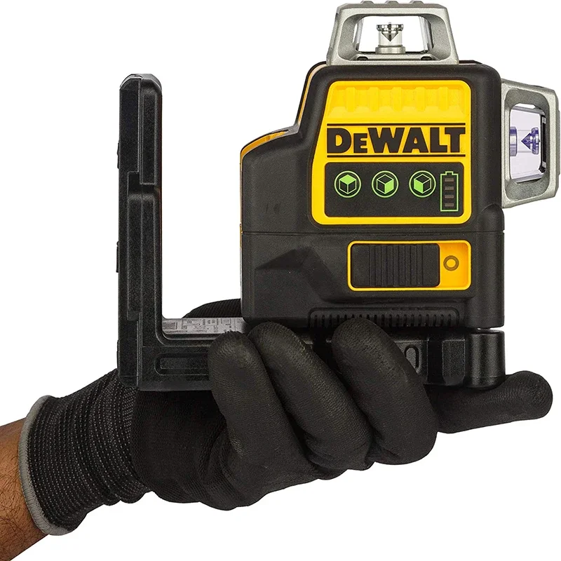 DEWALT-Green Beam Laser Level, ferramentas de construรงรฃo, 12 Line, 3x360 Degrees, 12V Max x Li-Ion Battery, DCE089LG
