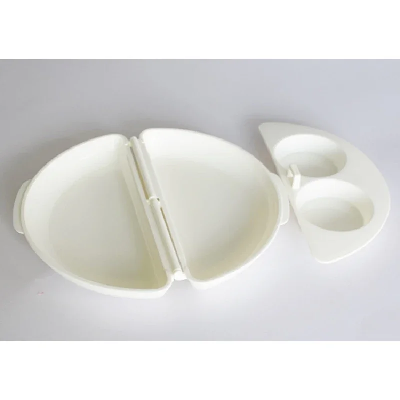 Two Eggs Microwave Omelet Cooker Pan Microwavable Cooker Omelette Eggs Steamer Home Kitchen Egg Tools egg cooker 1 Pc