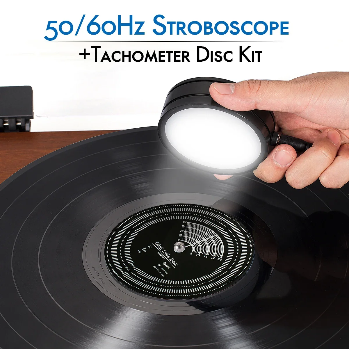 Nobsound 50/60Hz Stroboscopic Speed Strobe Light+Tachometer