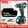 Makita 18V 5000mAh batería de herramienta eléctrica DDF487 DGA404 DTW700 DHP487 reemplazo de batería LED de carga