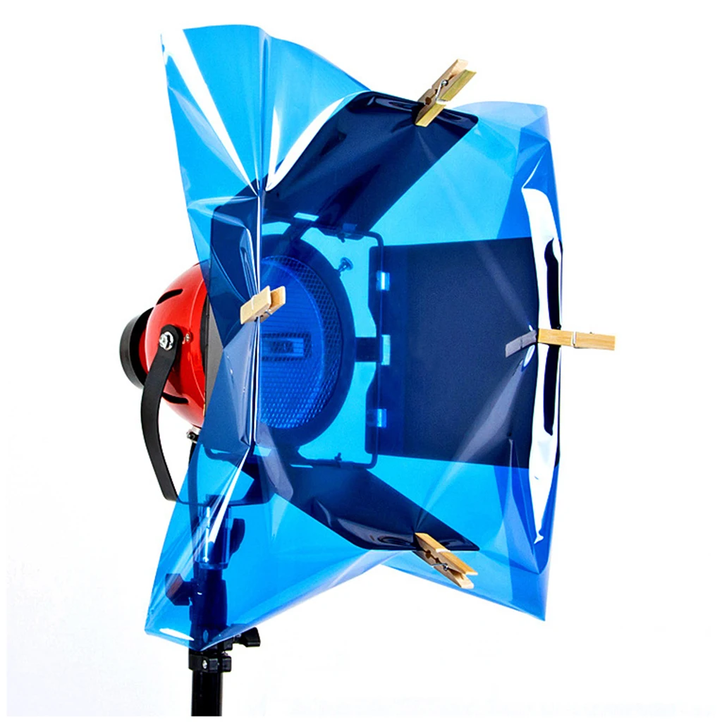 Professional 40*50cm 15.7*19.6" Paper Gels Color Filter for Stage Lighting Redhead Light Photo Studio Accessories