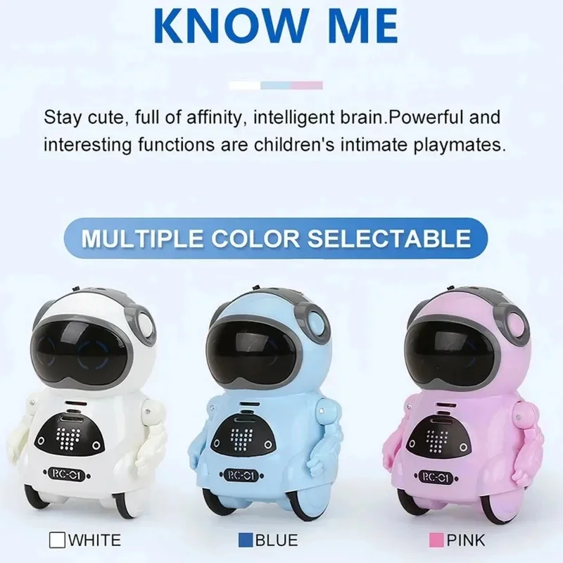 Emo Robot Mascota Inteligente  Talking Interactive Voice Recognition Record Singing Dancing Telling Story Mini Robot Kids Toys 2