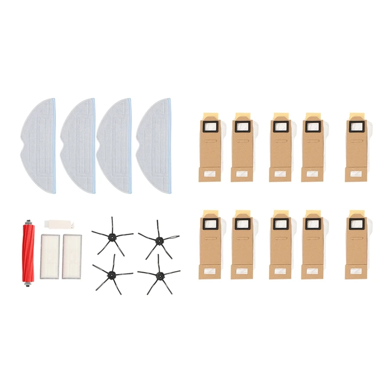 

Replacement Main Brush Mop HEPA Filter Dust Bag(US) Set For XIAOMI Roborock S7 / S7 Plus T7S Vacuum Sweeping Robot Parts