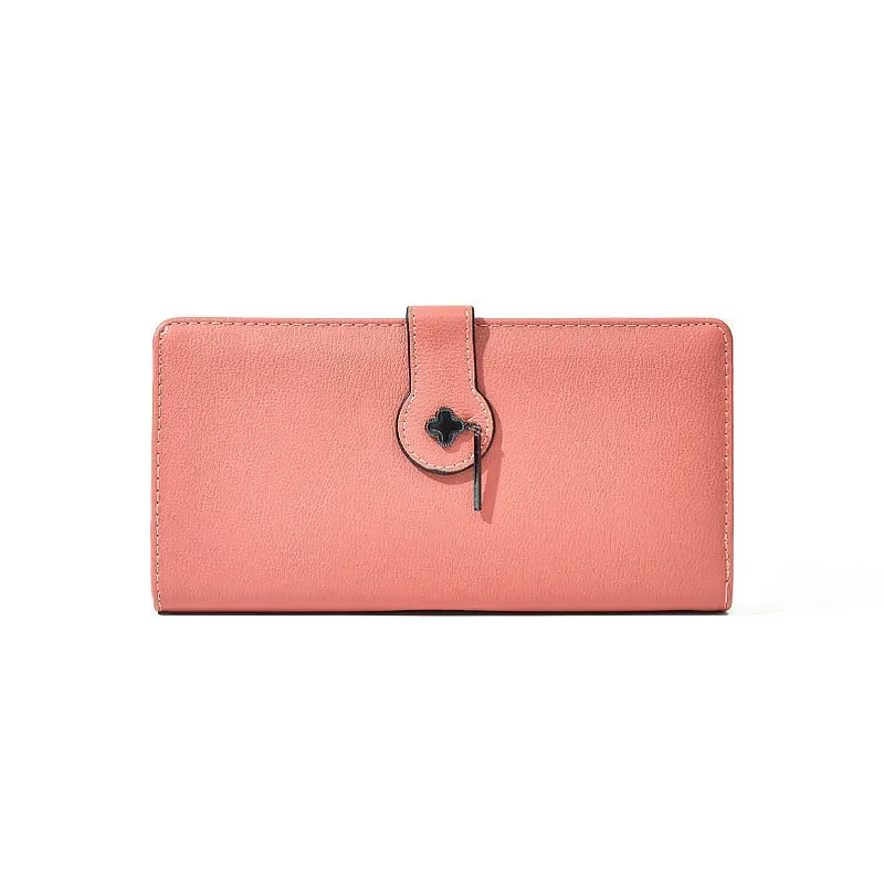 

Simple and Lovely Student Long Purse Female 2022 Korean Version Retro Exquisite Zipper Multi-functional Purse